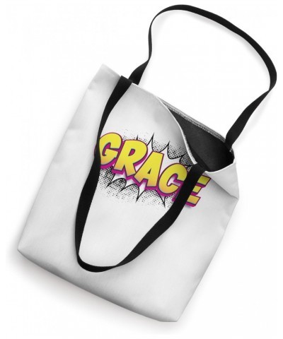 Grace Custom Name Comic Book Style Pop Art, Grace Tote Bag $10.94 Totes