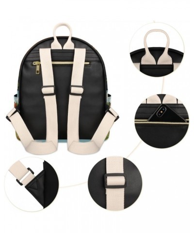 Rugby Football Backpack Purse for Women PU Leather Lightweight Ladies Shoulder Fashion Satchel Bags Travel Casual Daypack $17...