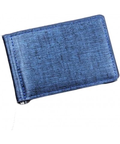 Fashion Men Bifold Business Leather Wallet ID Credit Card Holder Purse Pockets Cash Money Bag (Color : Gray) Blue $57.24 Wallets