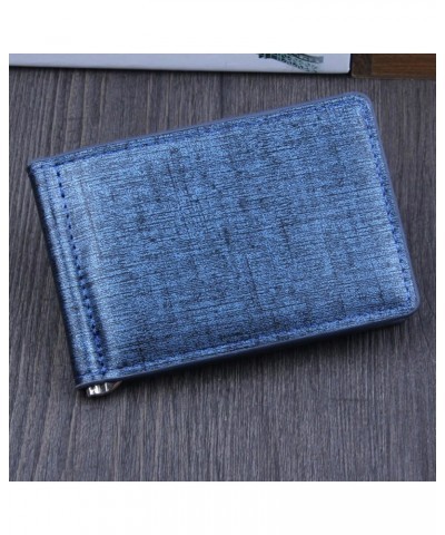 Fashion Men Bifold Business Leather Wallet ID Credit Card Holder Purse Pockets Cash Money Bag (Color : Gray) Blue $57.24 Wallets