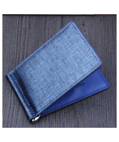 Fashion Men Bifold Business Leather Wallet ID Credit Card Holder Purse Pockets Cash Money Bag (Color : Gray) Blue $57.24 Wallets