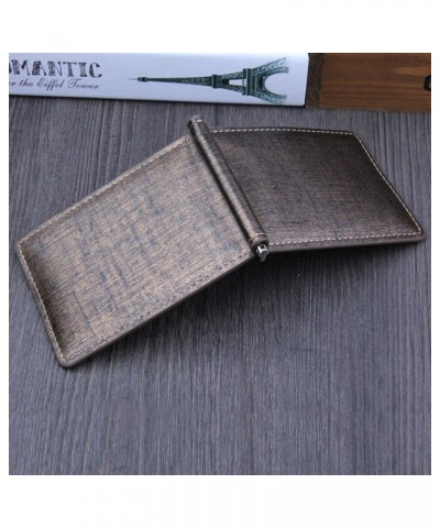 Fashion Men Bifold Business Leather Wallet ID Credit Card Holder Purse Pockets Cash Money Bag (Color : Gray) Blue $57.24 Wallets