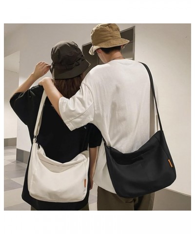 Versatile Nylon Shoulder Bag for Fashionable Women Crossbody Bags for Daily Errands and Outings Khaki $10.94 Crossbody Bags