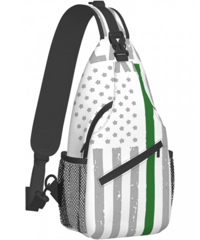 Sling Backpack Mexico Usa Flag Travel Hiking Daypack Crossbody Shoulder Bag $14.27 Backpacks