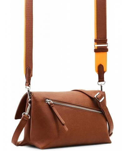 Accessories PU Across Body Bag, Brown $27.13 Crossbody Bags