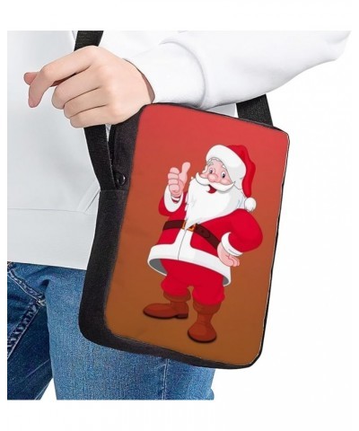 Christmas Fashion Cossbody Messenger Bag Christmas Decorations Gift Handbag Purse Shoulder Bag Santa Claus（red） $10.12 Crossb...