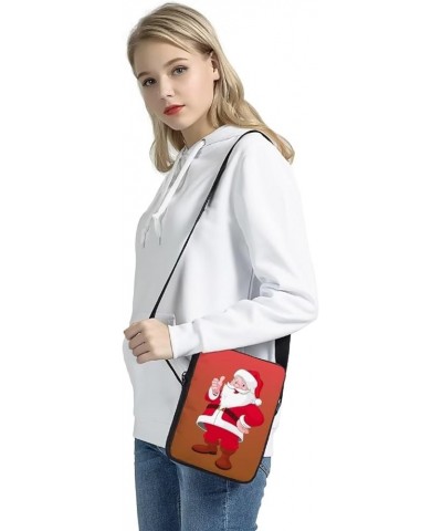 Christmas Fashion Cossbody Messenger Bag Christmas Decorations Gift Handbag Purse Shoulder Bag Santa Claus（red） $10.12 Crossb...