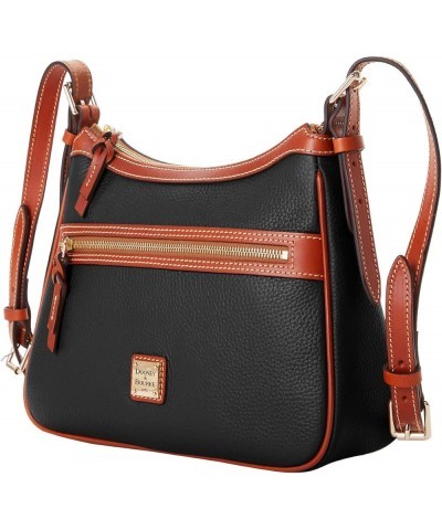 Handbag, Pebble Grain Presley Crossbody Black $60.76 Crossbody Bags