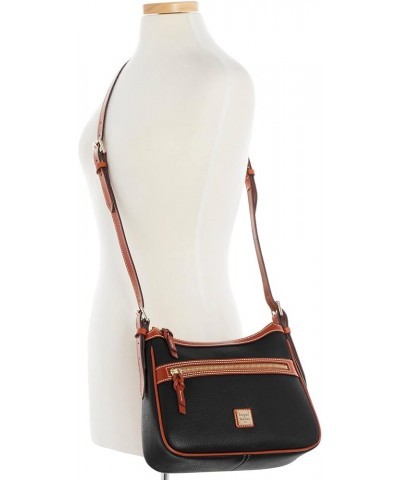 Handbag, Pebble Grain Presley Crossbody Black $60.76 Crossbody Bags