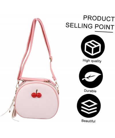 Box cross body bag for woman Lady bags messenger bag High capacity one shoulder Miss cross shoulder bags Beige+pink $9.03 Sho...