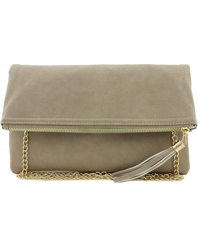 Envelope Clutch Bags for Women Foldover Crossbody Tassel Wallet with Chain Strap, Elegant Evening Purse 1-brick-lp $18.21 Eve...