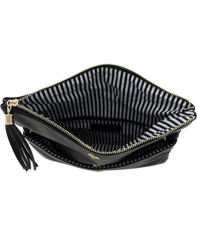 Envelope Clutch Bags for Women Foldover Crossbody Tassel Wallet with Chain Strap, Elegant Evening Purse 1-brick-lp $18.21 Eve...