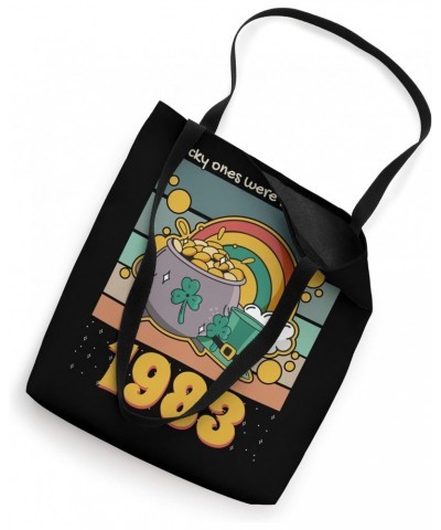 St Patricks Day Birthday Shirt, Born Lucky in March 1983 Tote Bag $15.54 Totes