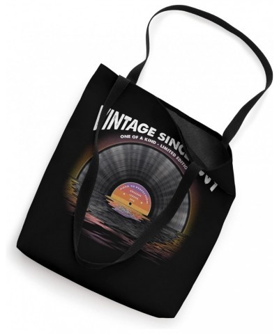 Vintage since 2009 Retro Disco Music Vintage Vinyl LP Record Tote Bag $12.46 Totes