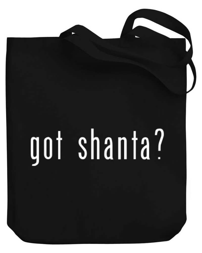 Got Shanta? Linear Canvas Tote Bag 10.5" x 16" x 4 $21.59 Totes