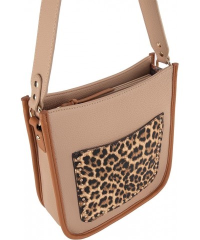 Purses for Women Shoulder Purses and Handbags Hobo Bags for Women F Leopard $10.75 Shoulder Bags