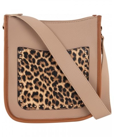 Purses for Women Shoulder Purses and Handbags Hobo Bags for Women F Leopard $10.75 Shoulder Bags