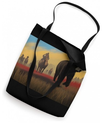 Cowboy Bear Hunt Tote Bag $15.39 Totes