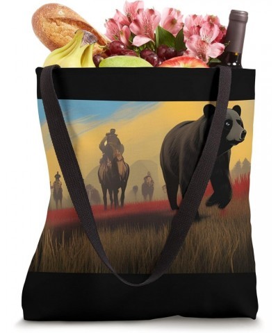 Cowboy Bear Hunt Tote Bag $15.39 Totes