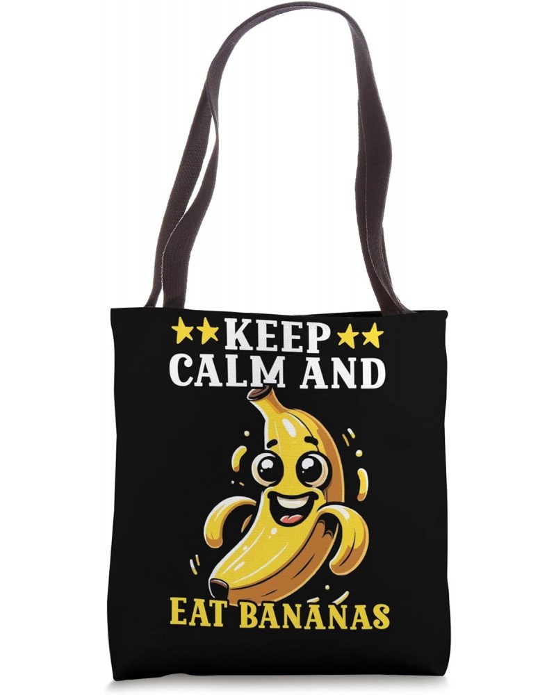 Banana Lover Banana Eater Food Tropical Fruit Tote Bag $11.25 Totes