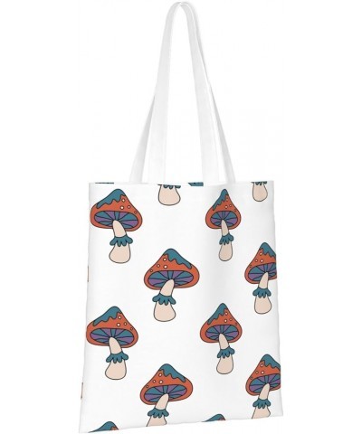 Mushrooms Single Shoulder Fashion Canvas Tote Shopping Bags Handbags For Men And Women Mushrooms23 $10.73 Totes