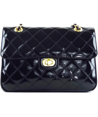 Camilla Quilted Leather Handbag Black / Silver $123.30 Crossbody Bags