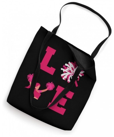 Cheerleading Bag LOVE Cheer Accessory for Cheerleaders Tote Bag $11.56 Totes