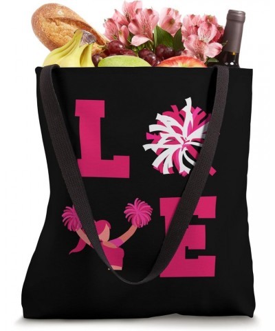 Cheerleading Bag LOVE Cheer Accessory for Cheerleaders Tote Bag $11.56 Totes