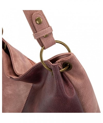 Hobo Bag Purses and Handbags for Women Top Handle Handbags with Pockets Zipper Crossbody Pink $15.67 Totes