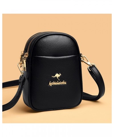 Women's shoulder small bag mini large capacity cross-coin purse mobile phone bag Off-white $17.66 Shoulder Bags