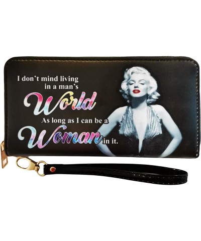 Norma Jeane as Marilyn Wallet with Zipper- Women's World $11.03 Wallets