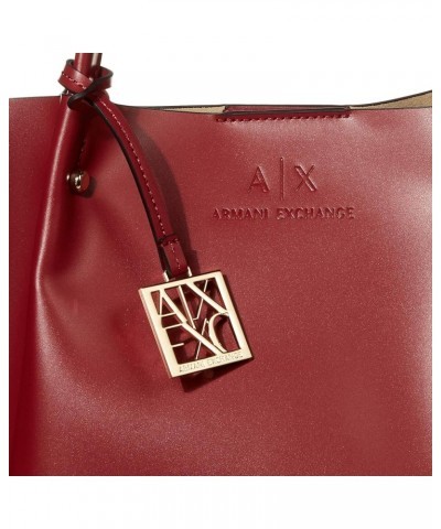 Medium Shopping Bag Bordeaux $57.28 Shoulder Bags