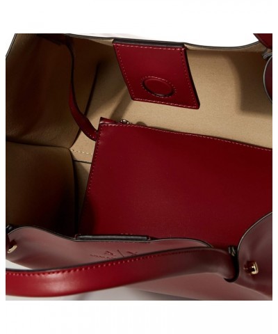 Medium Shopping Bag Bordeaux $57.28 Shoulder Bags