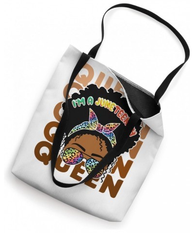 Juneteenth is My Independence Day Not July 4th - Black Queen Tote Bag $13.21 Totes