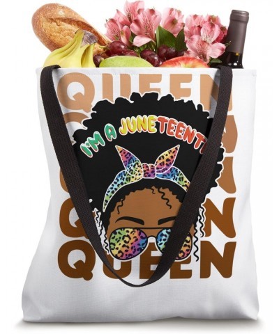 Juneteenth is My Independence Day Not July 4th - Black Queen Tote Bag $13.21 Totes