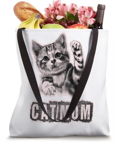 Woman Tie Dye Best Cat Mom Ever Cat Lover for Mother's Day Tote Bag $10.52 Totes