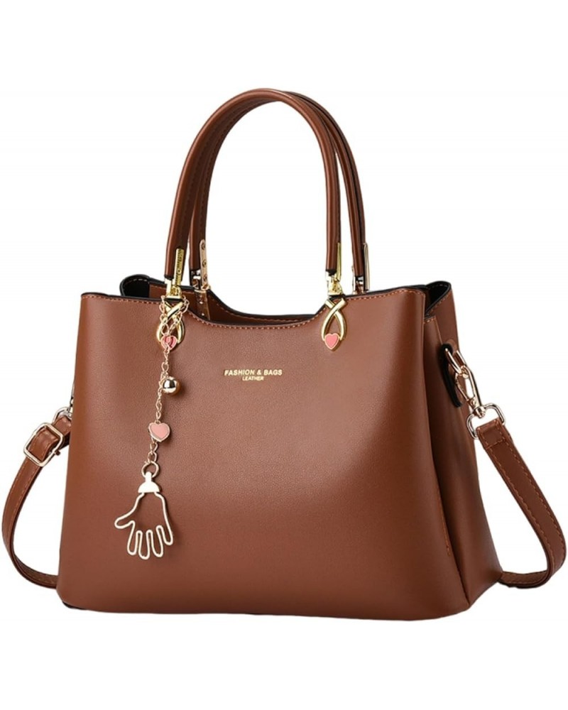 Women's Large Crossbody Bags Ladies Shoulder Handbag Top Handle Totes Leather Hobo Purses Trendy Satchels Hobo Bags B $22.25 ...