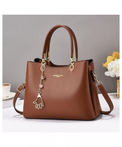 Women's Large Crossbody Bags Ladies Shoulder Handbag Top Handle Totes Leather Hobo Purses Trendy Satchels Hobo Bags B $22.25 ...