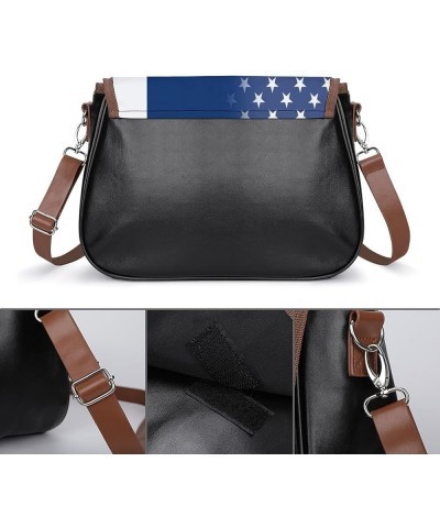 Brick Wall Colorado And Gay Flags Leather Satchel Bag-Versatile Satchel for Women with Zipper Closure Style-14-5-1 $25.36 Sho...