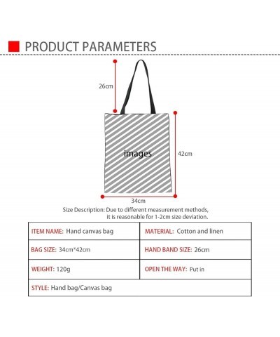 Canvas Tote Bag Women Casual Handbag Shopping Hand Tote Grocery Portable Bag Shoulder Satchel Eco-friendly Hobo Bag Butterfly...