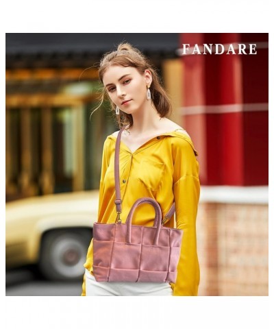 Canvas Tote Handbag for Women Pink $27.02 Totes