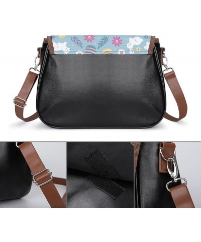 Fashion Crossbody Bags Women's Shoulder Bags Classic City Leather Satchels Hobo Bags Line Color Block Woman Color9 $26.99 Hob...