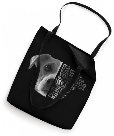 She Is Your Friend Your Partner Your Dog Jack Russell Tote Bag $13.19 Totes