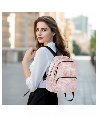 Travel Backpack Purse for Women Fashion Anti-theft Work Casual Pink Cherry Blossom Daypack Shoulder Bag Medium Size Medium $2...