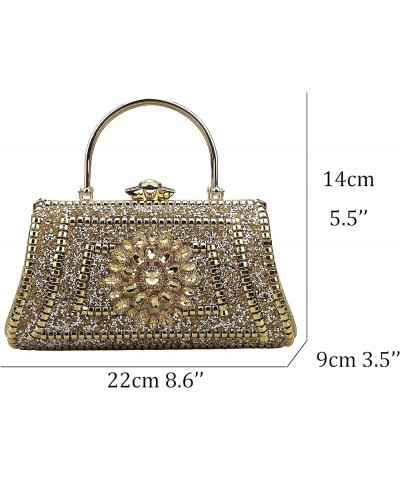 Floral Evening Handbag Crystal Clutch Bride Handbag Purses for Women, Perfect for Wedding and Special Occasions 24 $31.34 Eve...