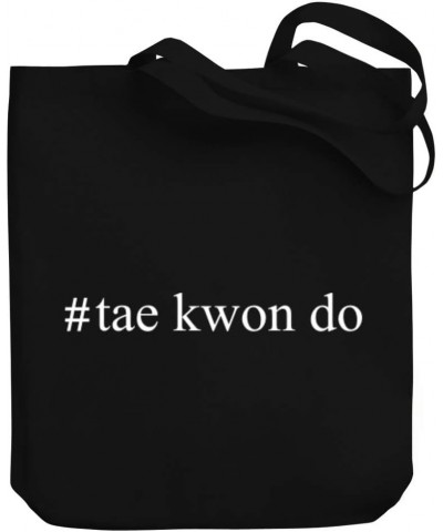 Tae Kwon Do Hashtag Canvas Tote Bag 10.5" x 16" x 4 $18.40 Totes