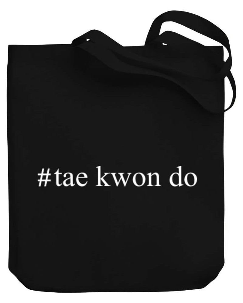 Tae Kwon Do Hashtag Canvas Tote Bag 10.5" x 16" x 4 $18.40 Totes