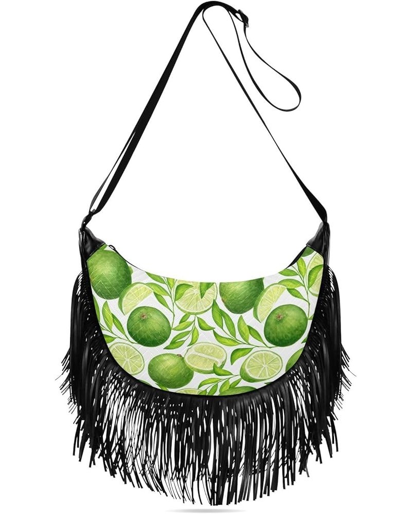 Women Fringe Tassel Cross Body Bag Leisure Shoulder Bag Color104 $13.23 Crossbody Bags