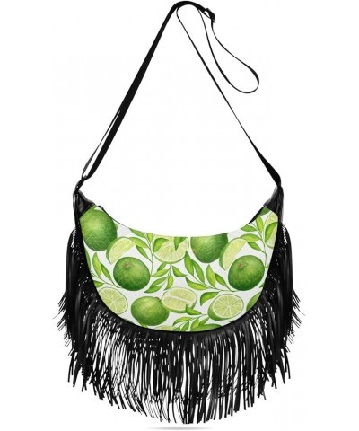 Women Fringe Tassel Cross Body Bag Leisure Shoulder Bag Color104 $13.23 Crossbody Bags