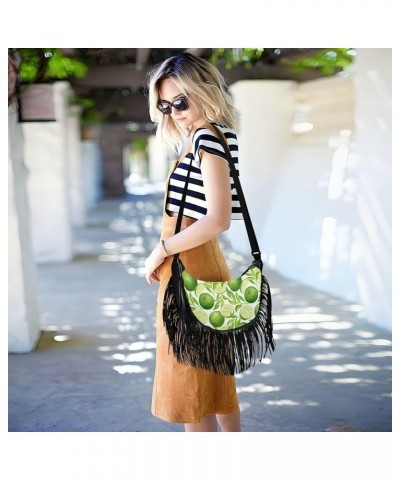 Women Fringe Tassel Cross Body Bag Leisure Shoulder Bag Color104 $13.23 Crossbody Bags